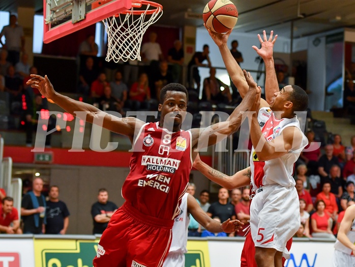 Basketball ABL 2017/18 PlayOff VF1 Flyers Wels vs BC Vienna