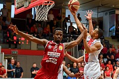 Basketball ABL 2017/18 PlayOff VF1 Flyers Wels vs BC Vienna