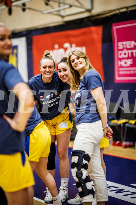 Basketball, Win2Day Basketball Damen Superliga 2023/24, Playoff, Finale Spiel 3, SKN St. Pölten, UBI Graz, 