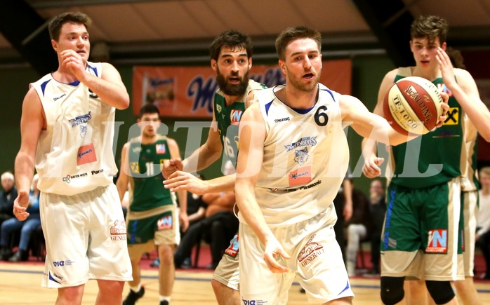 Basketball 2.Bundesliga 2016/17, Grundurchgang 19.Runde D.C. Timberwolves vs. Dornbild Lions