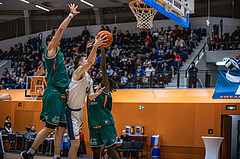 Basketball, Win2Day Superliga 2022/23, Grunddurchgang 17.Runde, Vienna Timberwolves, Kapfenberg Bulls, Jakob Lohr (12)