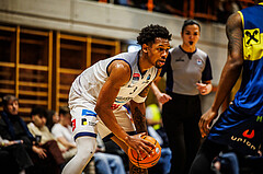 Basketball, win2day Basketball Superliga 2024/25, Grunddurchgang Runde 13, BBC Nord Dragonz, UBSC Graz, Rayshawn Mart (3)