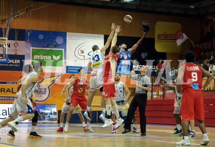 08.12.2016 Basketball ABL 2016/17 Grunddurchgang 12.Runde Kapfenberg bulls vs WBC Wels