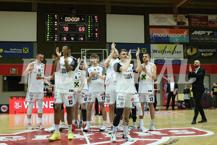 Basketball Superliga 2023/24, 4.Plazierungsrunde,Flyers Wels vs. UBSC Graz
