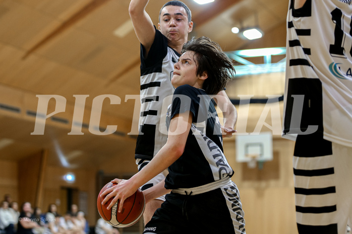 22.03.2025 Österreichischer Basketballverband 2024/25, SLMU14, Vienna Giants vs. BBC Nord Dragonz 