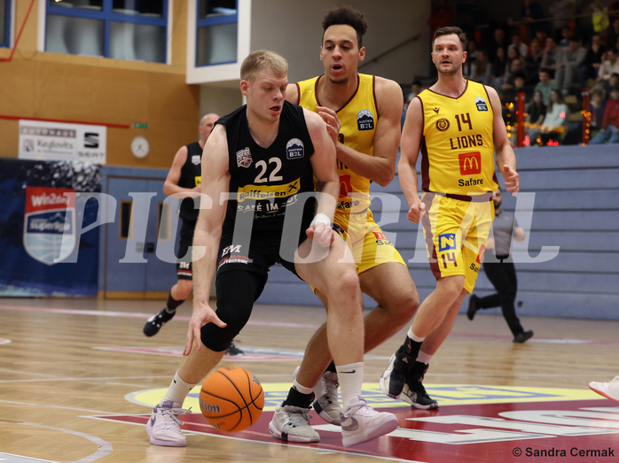 Basketball Zweite Liga 2024/25, Grunddurchgang 14.Runde Traiskirchen Lions NextGen vs. Mattersburg Rocks


