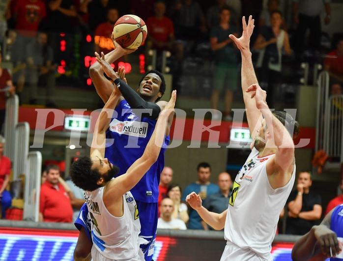 Basketball ABL 2016/17 Halbfinale Spiel 3 WBC Wels vs Gunners Oberwart