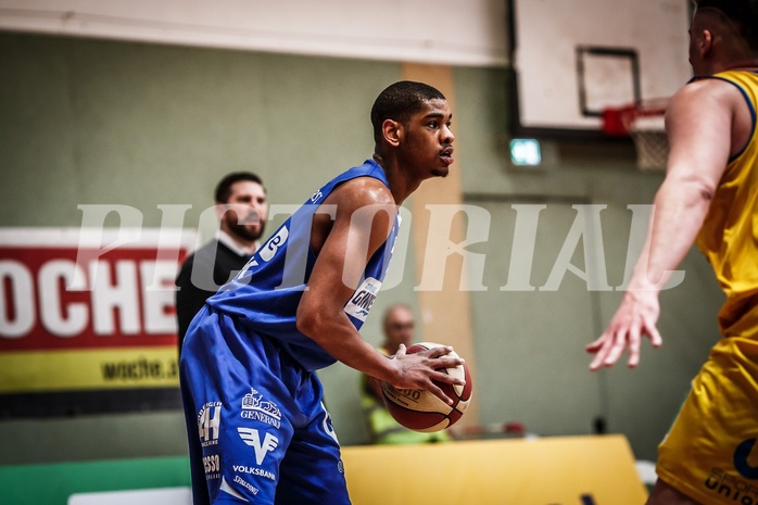 Basketball, ABL 2017/18, Grunddurchgang 29.Runde, UBSC Graz, Oberwart Gunners, Gregg Denzel (9)