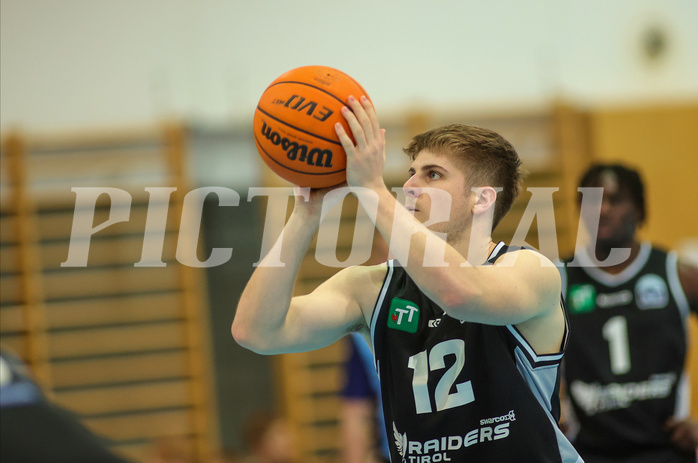 Basketball Zweite Liga 2023/24, Playoff, Viertelfinale Spiel 1 Union Deutsch Wagram Aligators vs. Raiders Tirol


