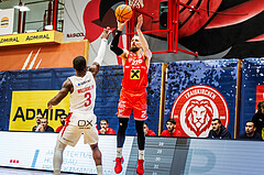 Basketball, win2day Basketball Superliga 2024/25, Grunddurchgang 8.Runde, SKN St. Pölten, Flyers Wels, Christian Von Fintel (27)