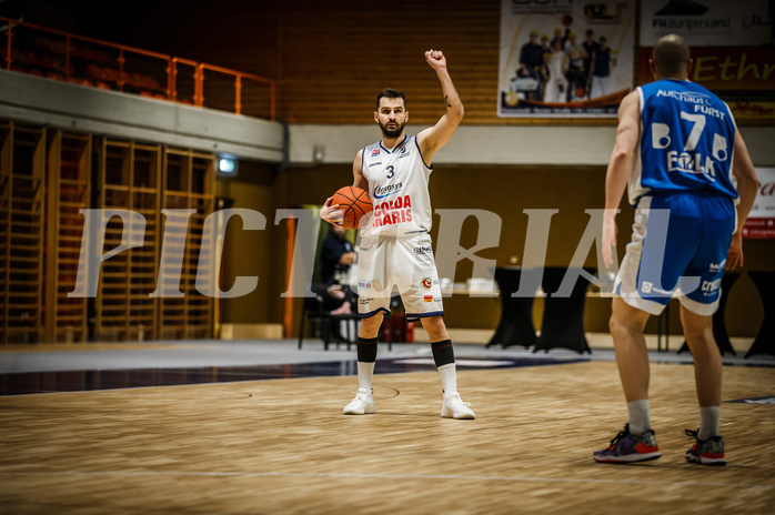 Basketball, Basketball Austria Cup 2022/23, Viertelfinale, BBC Nord Dragonz, Oberwart Gunners, 