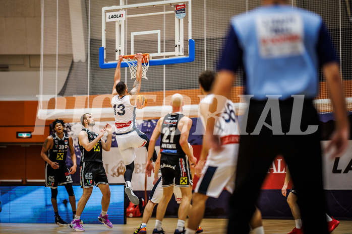 Basketball, Basketball Austria Cup 2023/24, Achtelfinale Spiel 2, Vienna Timberwolves, Flyers Wels, Ziga Fifolt (13)