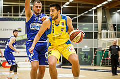 Basketball, bet-at-home Basketball Superliga 2020/21, Grunddurchgang 15. Runde, SKN St. Pölten Basketball, Oberwart Gunners, Zvonimir Cutuk (14)