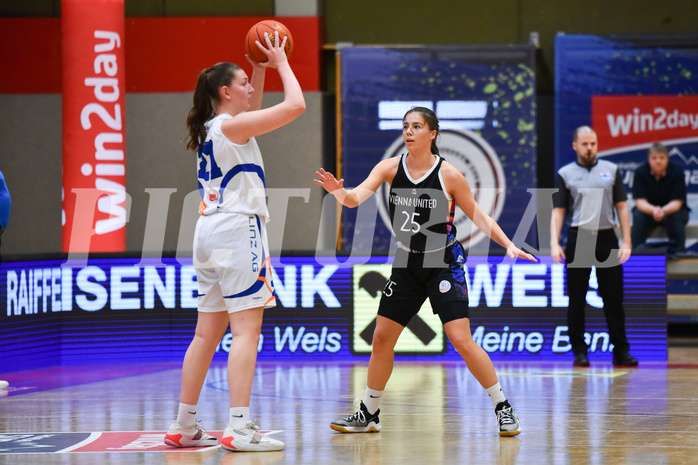 Basketball Superliga 2022/23, Grunddurchgang 4.Runde,
DBB LZ OÖ vs Vienna United Women


