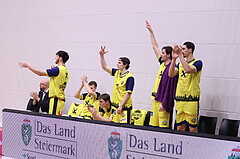 10.04.2023, Graz, Raiffeisen Sportpark Graz, Basketball Superliga 2022/23, 9. Qualifikationsrunde, UBSC Raiffeisen Graz vs. COLDAMARIS BBC Nord Dragonz
