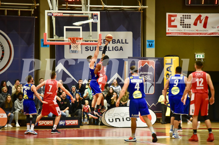 Basketball Superliga 2019/20,  1.Plazierungsrunde Flyers Wels vs. Gmunden Swans


