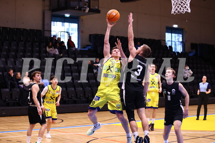 15.12.2024, Graz, Raiffeisen Sportpark Graz, Basketball Zweite Liga 2024/25, Grunddurchgang, Runde 12,  Future Team Steiermark vs. SWARCO Raiders Tirol 