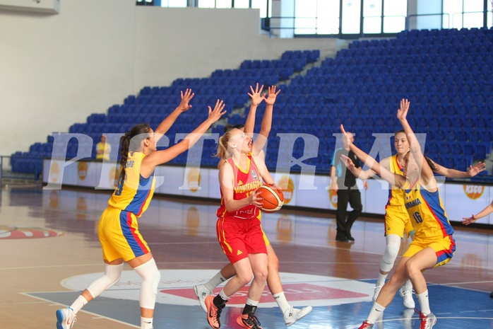 FIBA Europe EC U20 Women Division B Romania vs Montenegro