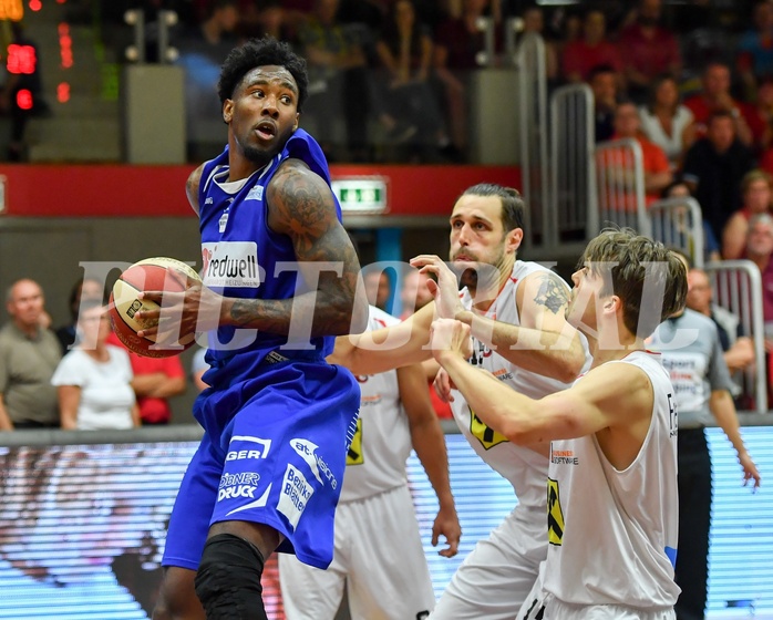 Basketball ABL 2016/17 Halbfinale Spiel 4 WBC Wels vs Gunners Oberwart