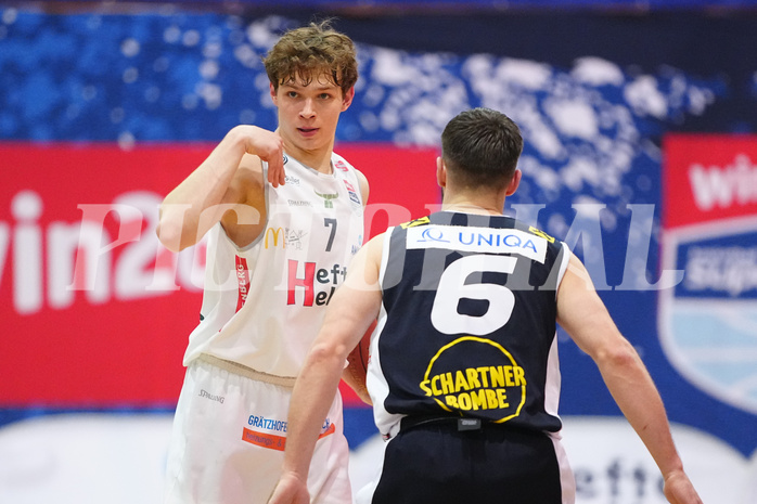 Win2day Basketball Superliga 2022/23, Playoff, Viertelfinale Spiel 2, Kapfenberg vs. Gmunden


