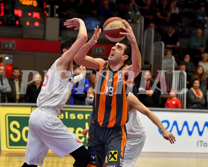 Basketball ABL 2017/18 Grunddurchgang 27. Runde Flyers Wels vs BK Dukes Klosterneuburg