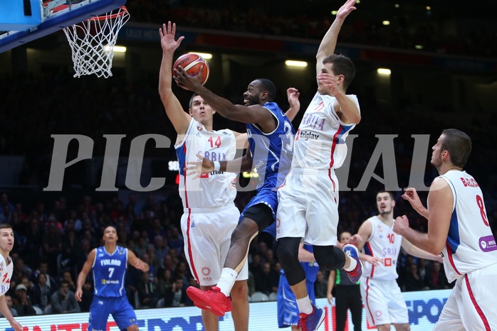 Basketball Eurobasket 2015  Team Serbia vs. Team Finland


