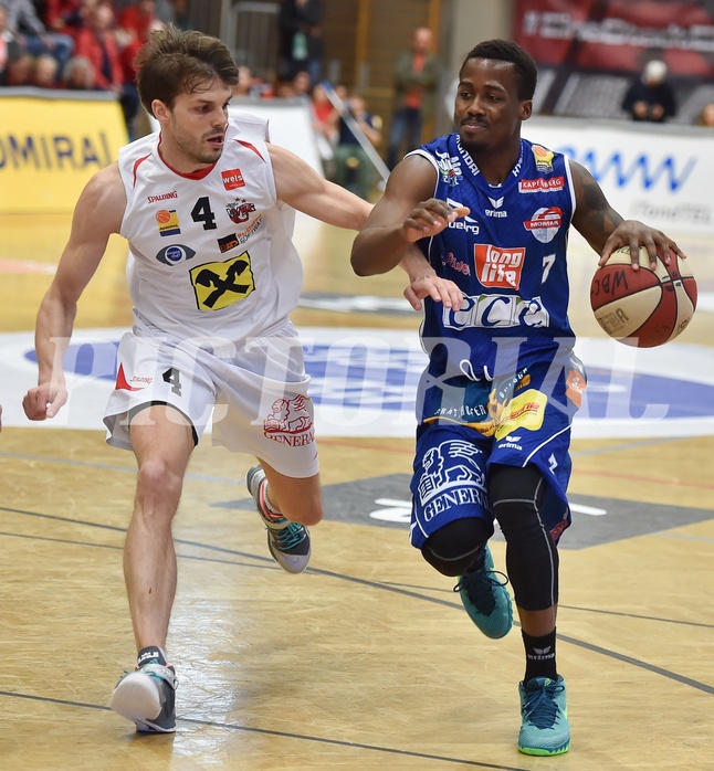Basketball ABL 2015/16 Playoff Viertelfinale Spiel 1 WBC Wels vs Kapfenberg Bulls