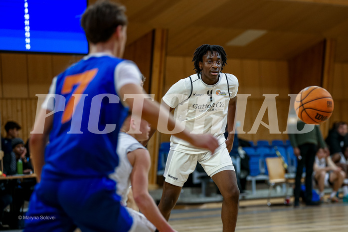 12.01.2025 Österreichischer Basketballverband 2024/25, SLMU19, Basket Flames WAT vs. BBU Salzburg
