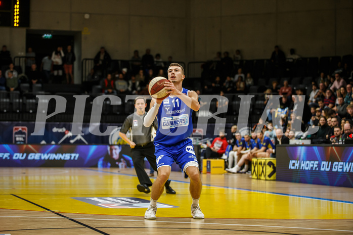 Basketball, Admiral Basketball Superliga 2019/20, Grunddurchgang 9.Runde, UBSC Graz, Oberwart Gunners, Saimon Sutt (11)