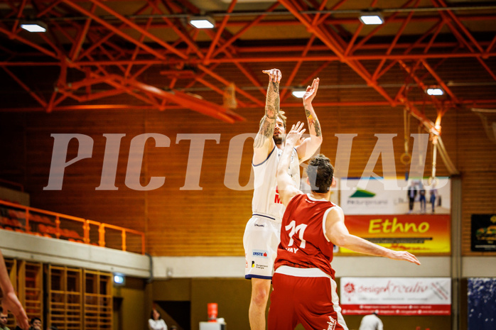 Basketball, win2day Basketball Superliga 2022/23, 2. Qualifikationsrunde, BBC Nord Dragonz, Traiskirchen Lions, Nicolas Scott Allen (15)