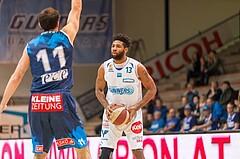 Basketball, ABL 2017/18, Grunddurchgang 15.Runde, Oberwart Gunners, Kapfenberg Bulls, Aaron Ross (13)