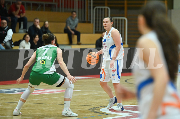 Basketball Superliga 2023/24, Grunddurchgang 9.Runde,
DBB LZ OÖ vs UBI Graz,

