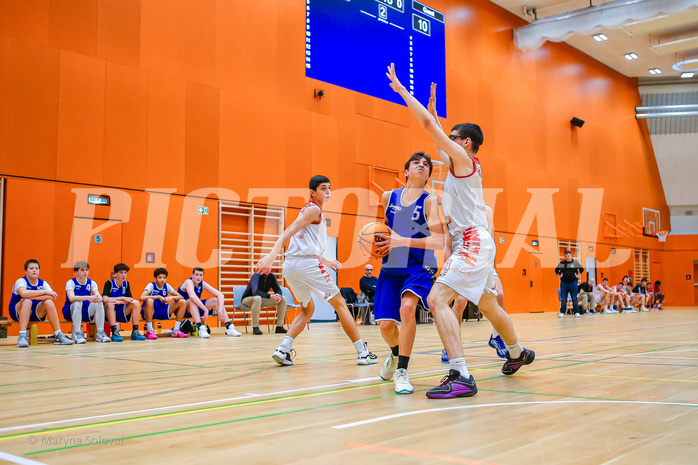 30.11.2024 Österreichischer Basketballverband 2024/25, SLMU16, BC Vienna vs. SG Salzkammergut 
