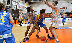Basketball Superliga 2021/22, Grunddurchgang 14.Runde Klosterneuburg Dukes vs. SKN St. Pölten


