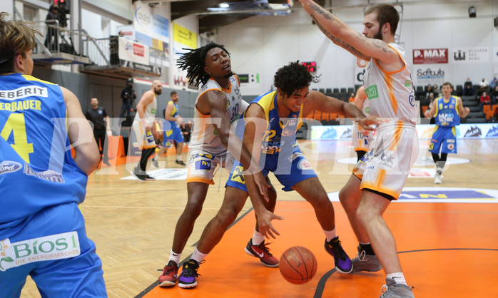 Basketball Superliga 2021/22, Grunddurchgang 14.Runde Klosterneuburg Dukes vs. SKN St. Pölten


