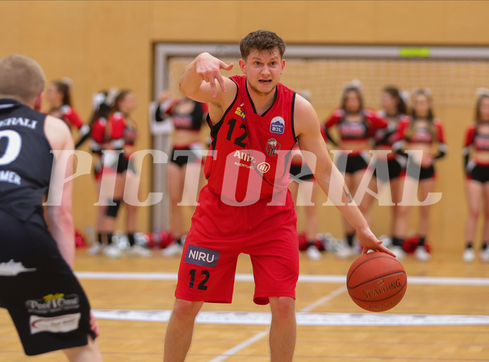 Basketball Zweite Liga 2022/23, Playoff, Semifinale Spiel 1 Mistelbach Mustangs vs. Mattersburg Rocks


