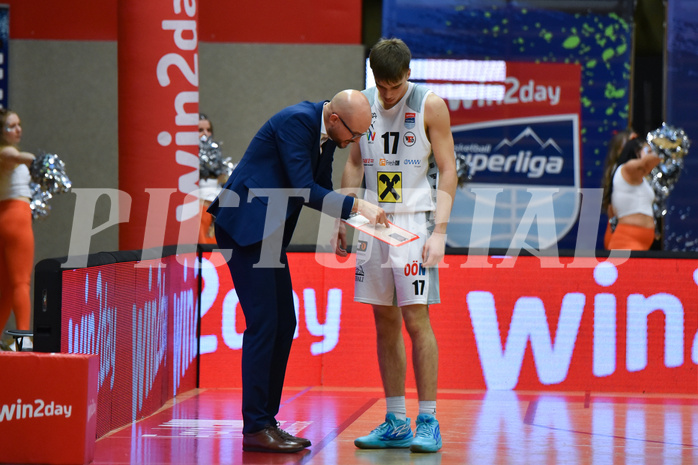 Win2Day Basketball Superliga 2022/23, 9. Plazierungsrunde, Flyers Wels, Oberwart Gunners,
