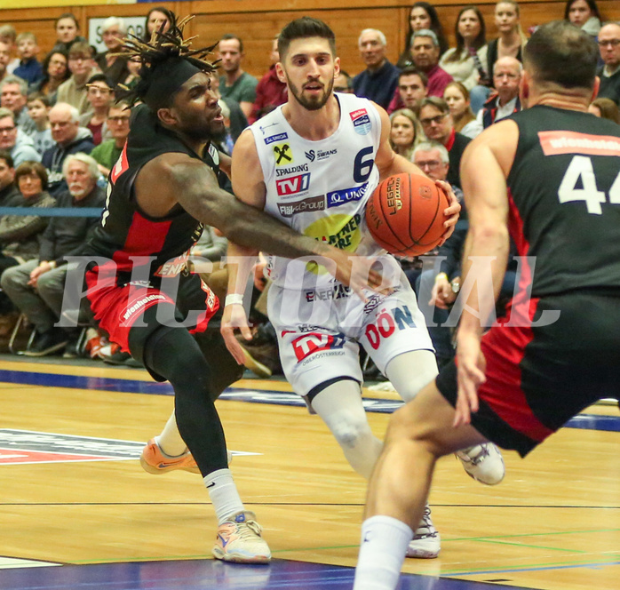 Basketball Superliga 2022/23, Grunddurchgang 17.Runde Gmunden Swans vs. BC Vienna
