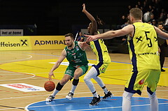 Basketball Superliga 2021/22, Grunddurchgang 15. Runde, UBSC Graz vs. Kapfenberg Bulls