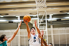 Basketball, Basketball Zweite Liga 2024/25, Grunddurchgang 14.Runde, Vienna Timberwolves, KOS Celovec, Philipp D'Angelo (9)