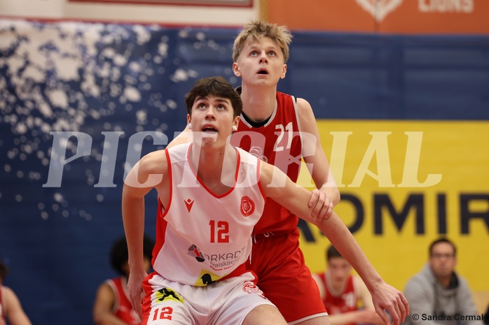 Basketball Superliga 2024/25, SLMU19 Traiskirchen Lions Academy vs. SG Salzkammergut
