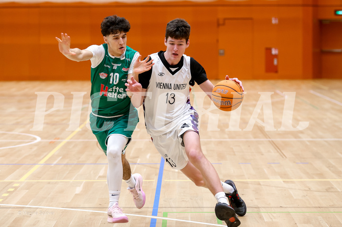 22.03.2025 Österreichischer Basketballverband 2024/25, SLMU19, Vienna United vs. Kapfenberg Bulls 
