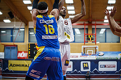 Basketball, Admiral Basketball Superliga 2019/20, Grunddurchgang 9.Runde, Traiskirchen Lions, SKN St. Pölten, Shawn L. Ray (6)