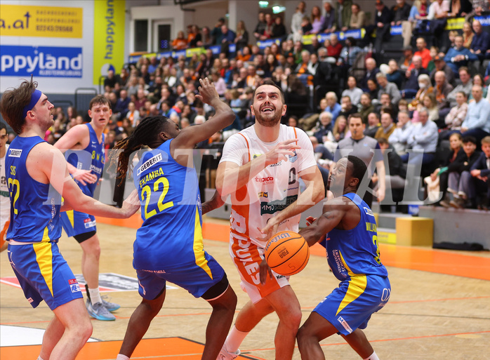 Basketball Superliga 2024/25, Grunddurchgang 18.Runde Klosterneuburg Dukes vs. SKN St. Pölten