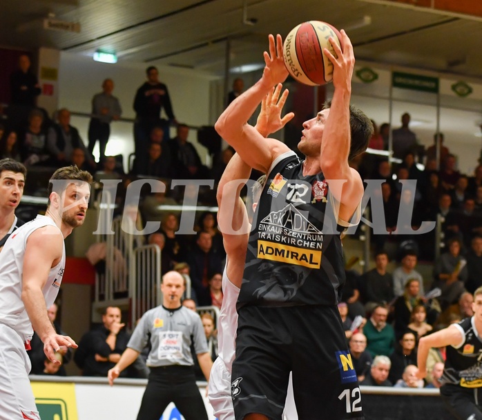 Basketball ABL 2017/18 Grunddurchgang 15. Runde Flyers Wels vs Traiskirchen Lions