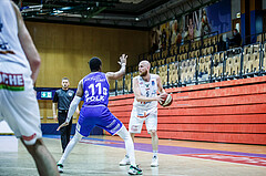 Basketball, bet-at-home Basketball Superliga 2020/21, Grunddurchgang 10.Runde, Kapfenberg Bulls, Oberwart Gunners, Ignas Fiodorovas (5)