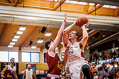 Basketball, win2day Basketball Superliga 2022/23, Grunddurchgang 1.Runde, Traiskirchen Lions, BC GGMT Vienna, Stefan Savic (13)