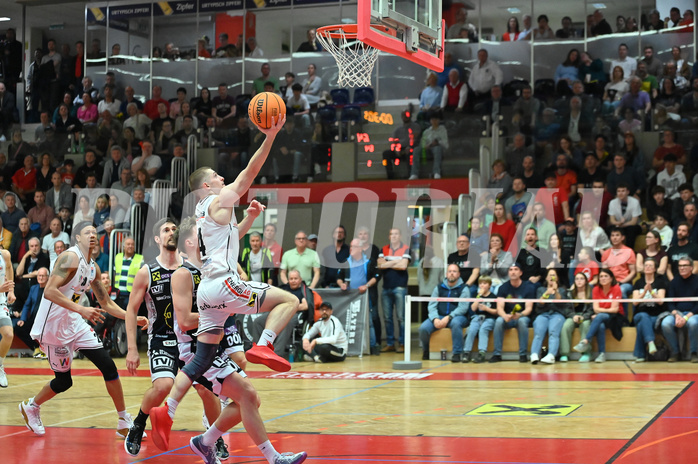 Basketball Superliga 2023/24, 8.Plazierungsrunde,
Flyers Wels vs. Gmunden Swans

