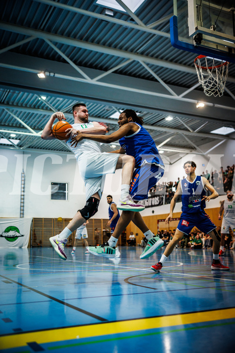 Basketball, Basketball Zweite Liga 2024/25, Viertelfinale Spiel 2, UDW Alligators, Kufstein Towers, Matej Drgon (12)