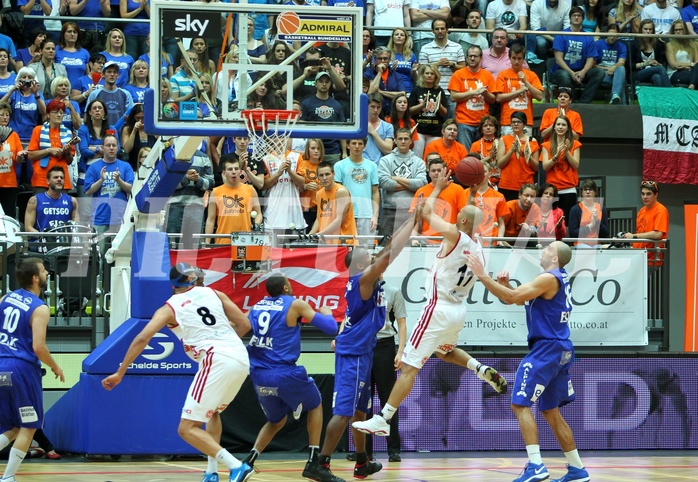 Basketball ABL 2012-13 Snickers-Playoffs Fnale 5.Spiel BC Vienna vs. Oberwart Gunners


